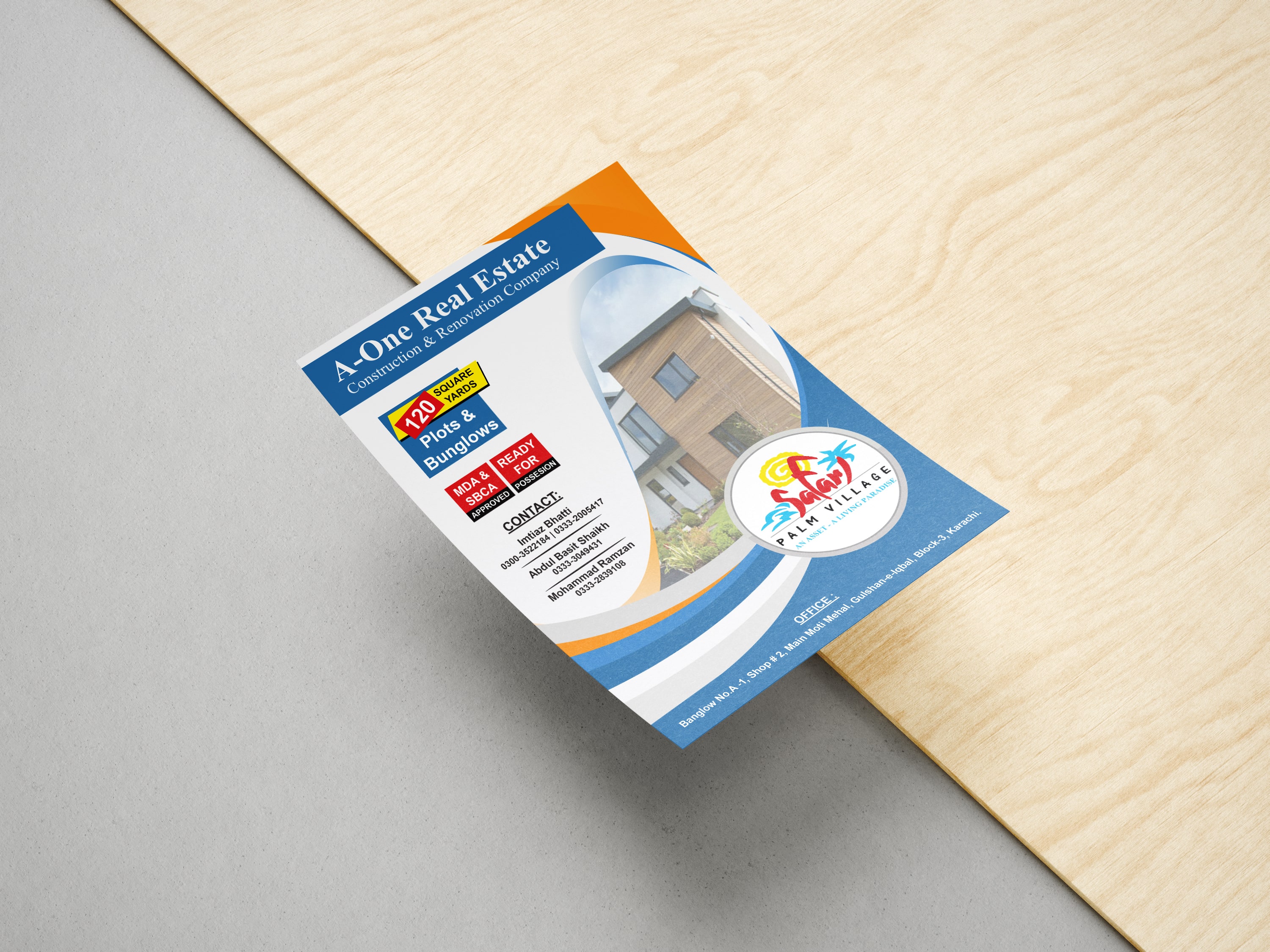 A5 modern flyer design Alabama ,Al marketing